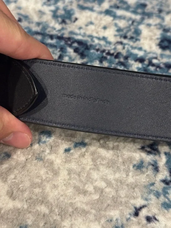 Coach Blue Leather Charlie Briefcase Bag - Picture 10 of 16